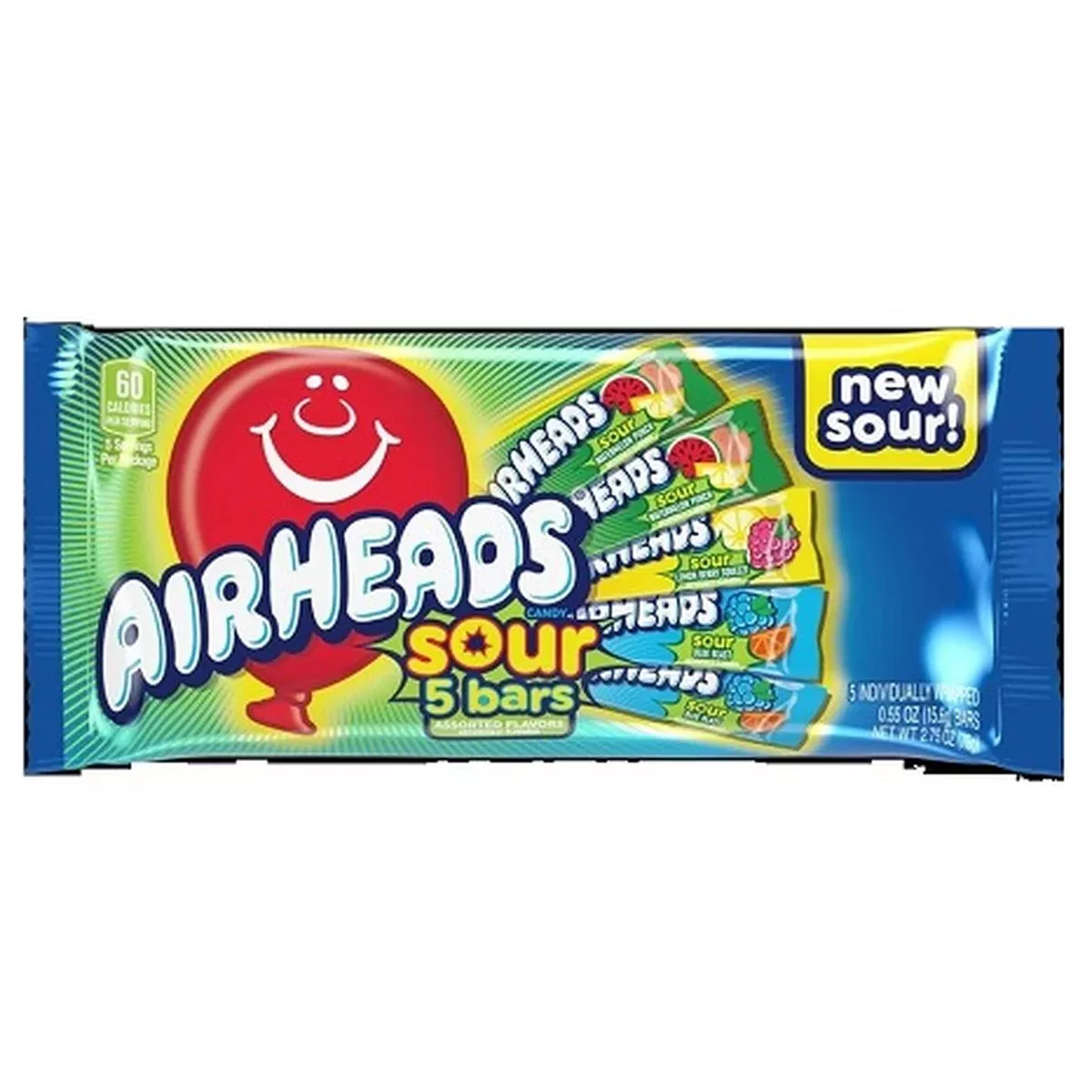 Airheads Sour 5 Pack 2.75oz