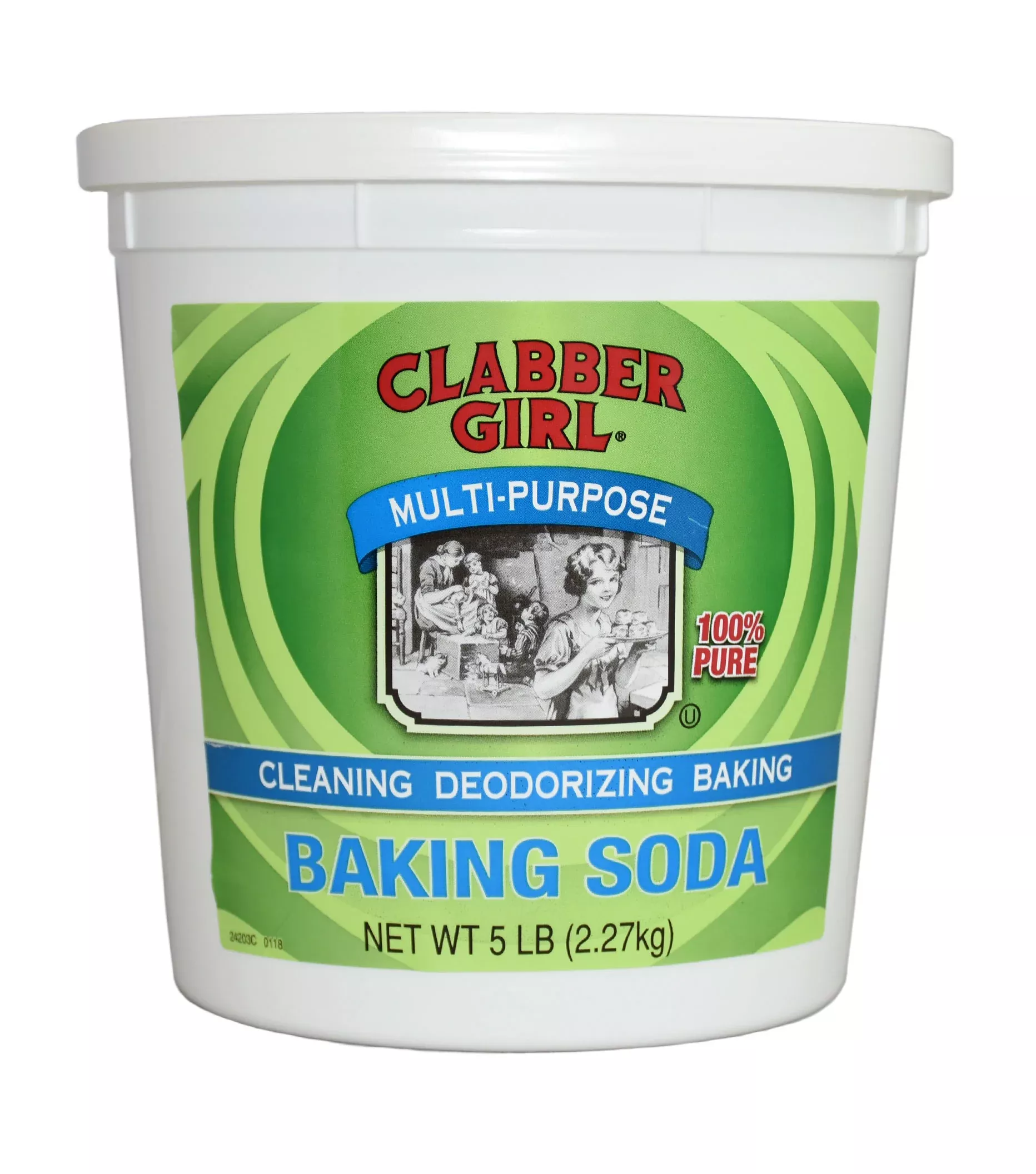 Clabber Girl Baking Soda 5 Pound Each - 6 Per Case