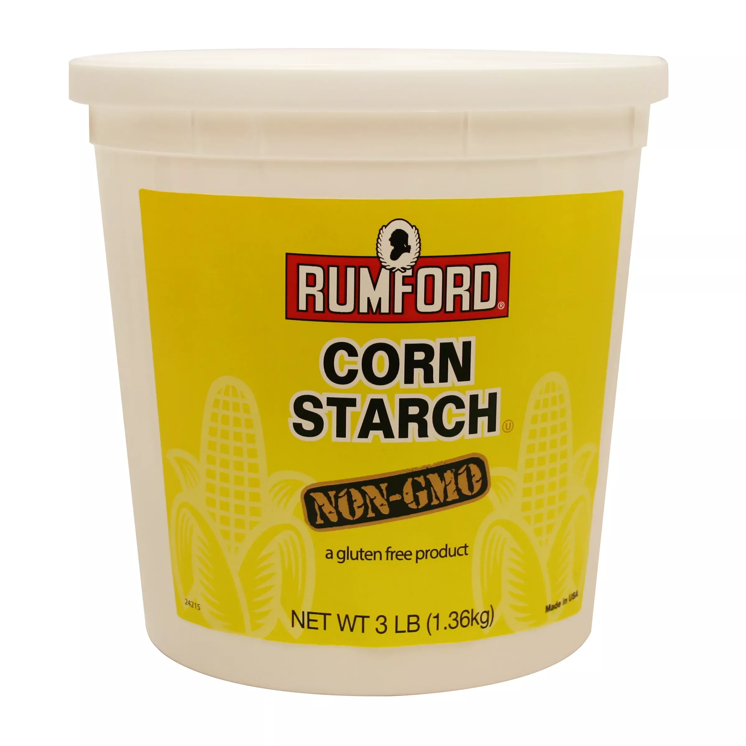 Clabber Girl Rumford Non Gmo Corn Starch 3 Pound Each - 6 Per Case