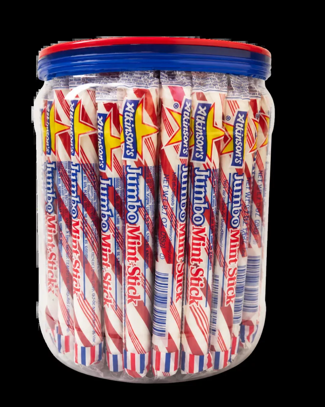 Jumbo Mint Stick 52 Count Jar