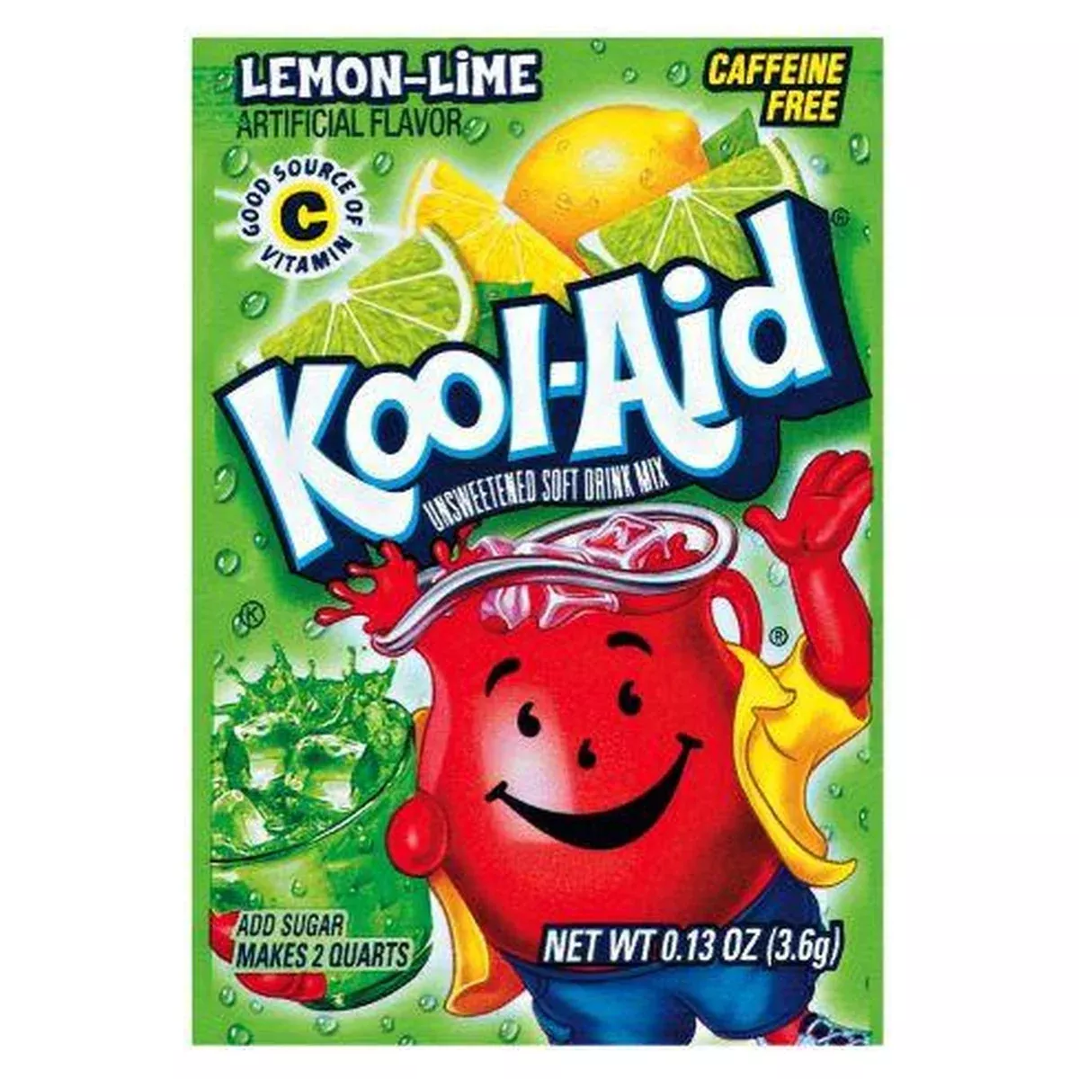 Kool-Aid Lemon Lime Drink Mix 48ct (0.13OZ)