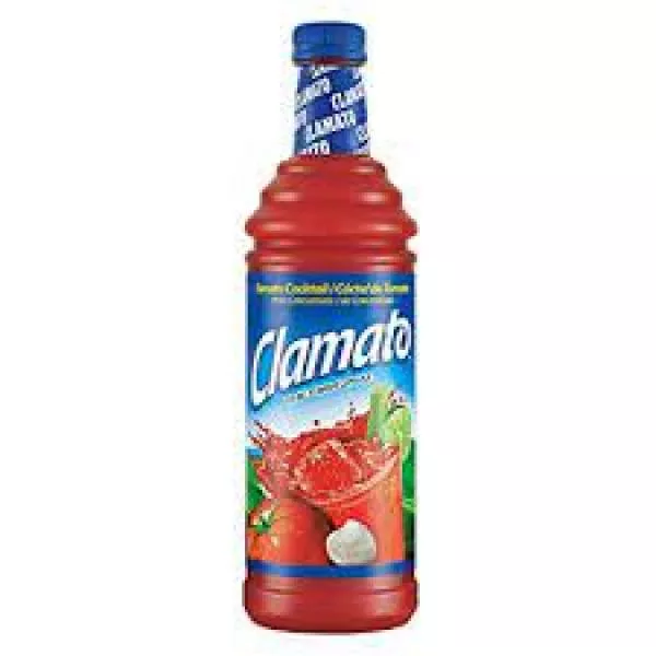 Mott's USA Food Service L Clamato Orginal PET 1 Liter - 6 Per Case
