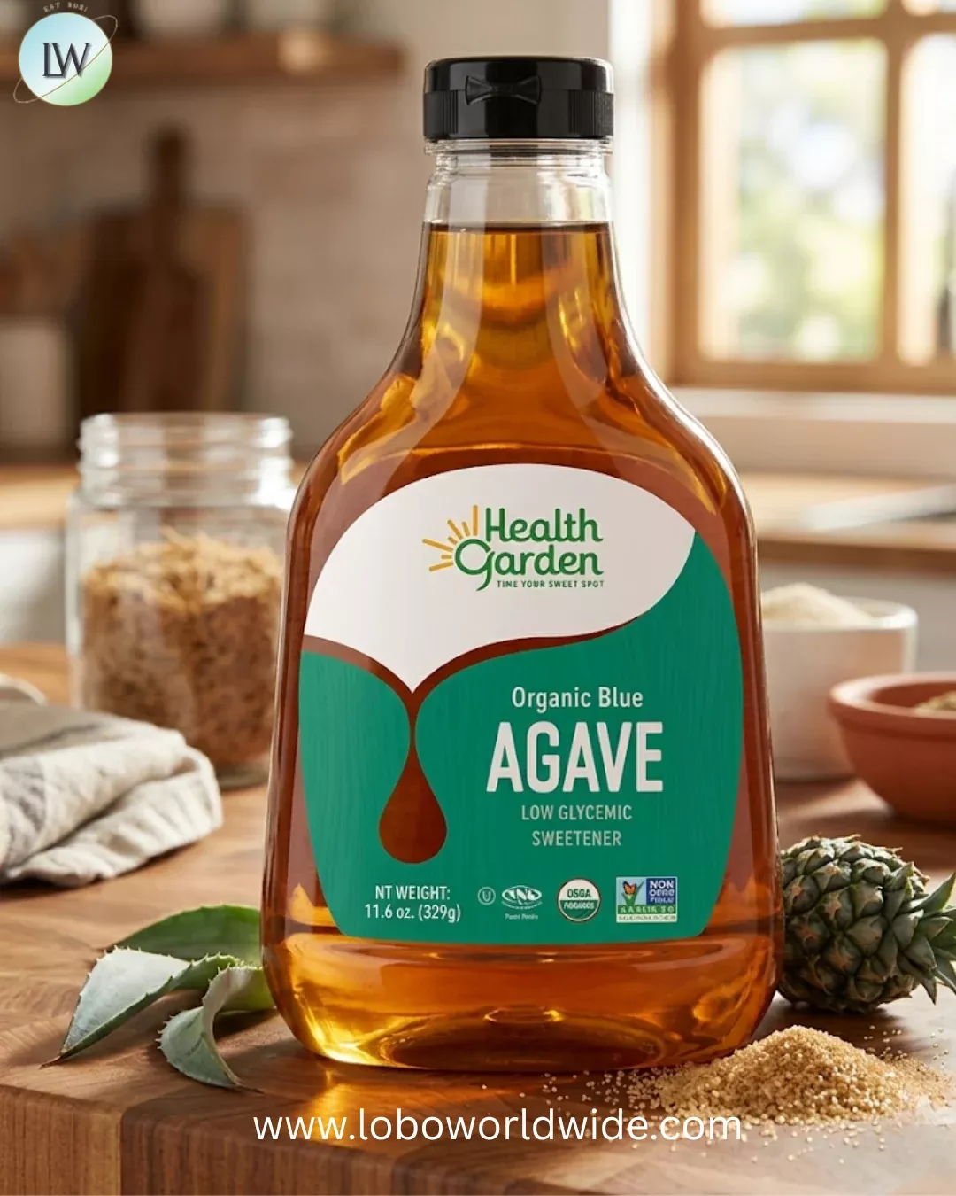 Organic Agave Blue Sweetener 11.6oz