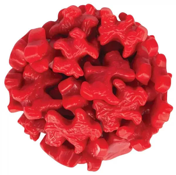 Red Licorice Scottie Dogs