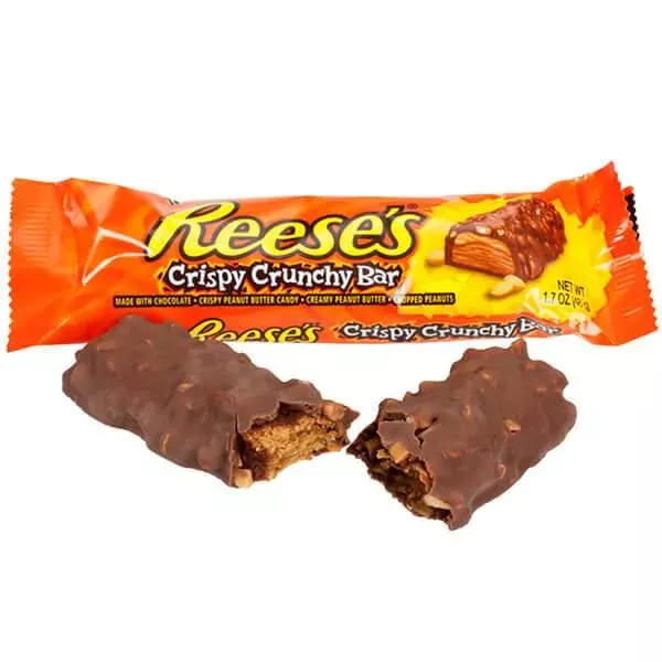 Reese 's Crispy Crunchy Candy Bars: 18-Piece Box