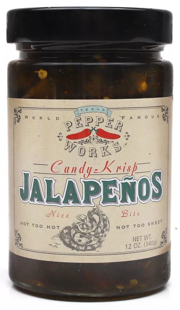 Texas Pepper Works Candy-Krisp Jalapeños