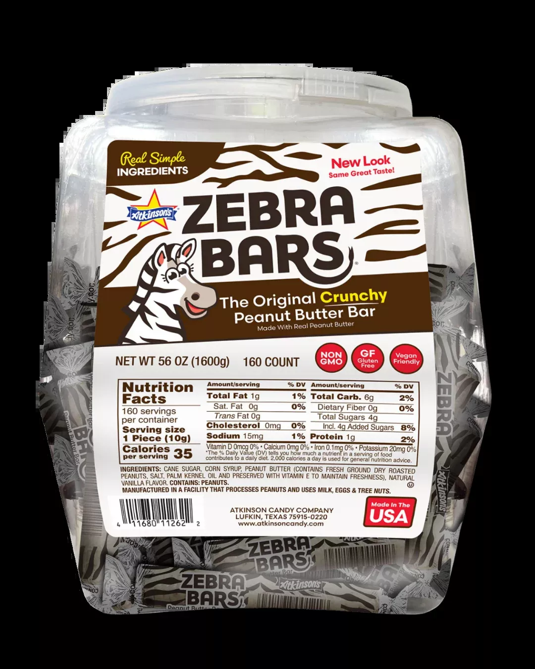 Zebra Bars™ Fun Size - Jar (160 count)